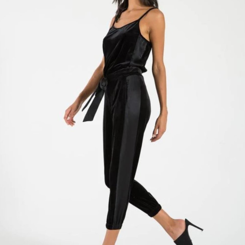 n:PHILANTHROPY - Christopher Jumpsuit in Black Cat